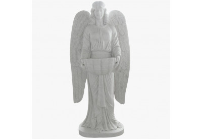 Купить Скульптура из мрамора S_35 Ангел с корзиной